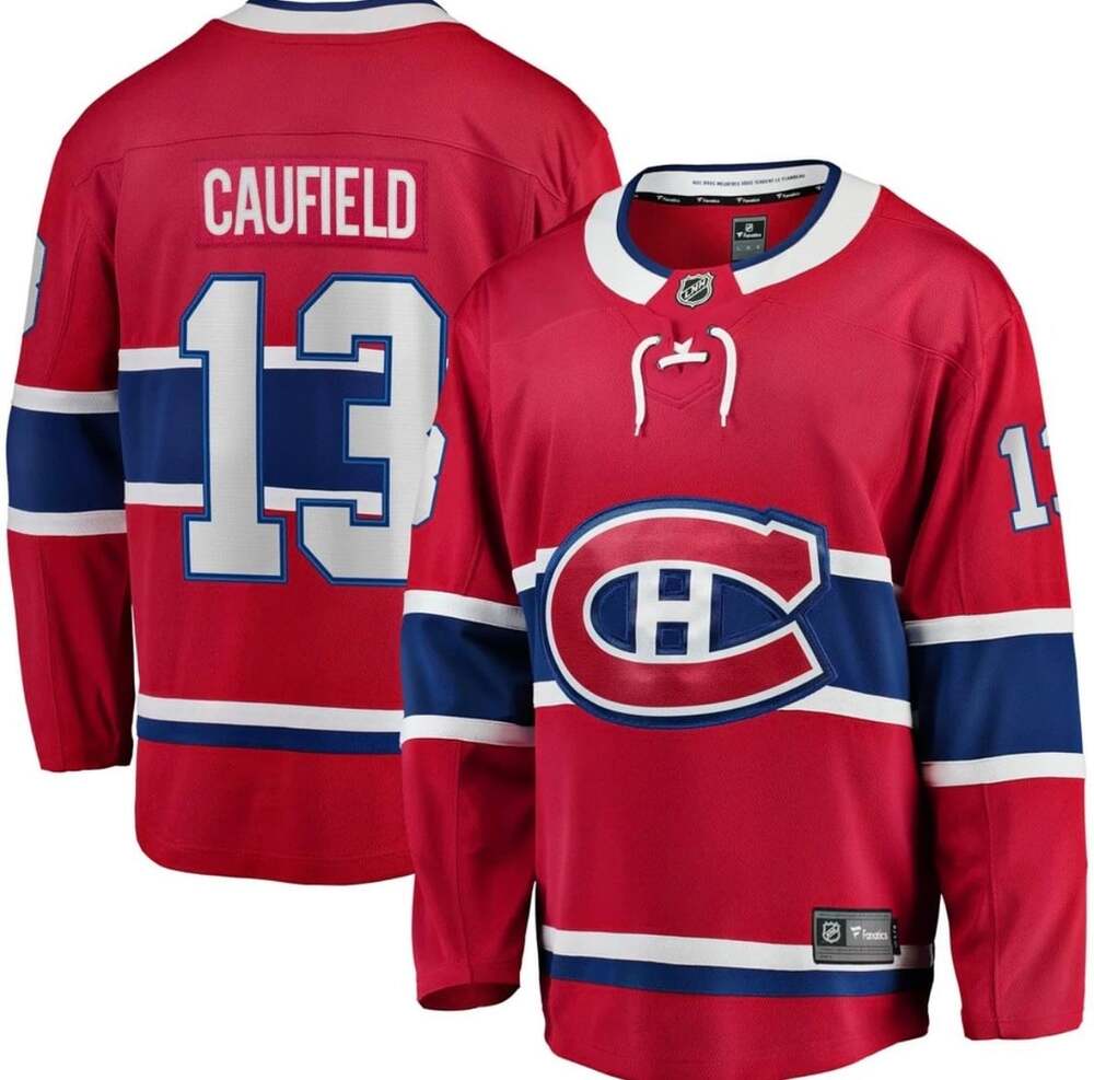 Fanatics Montreal Canadiens Cole Caufield Jersey Size XS